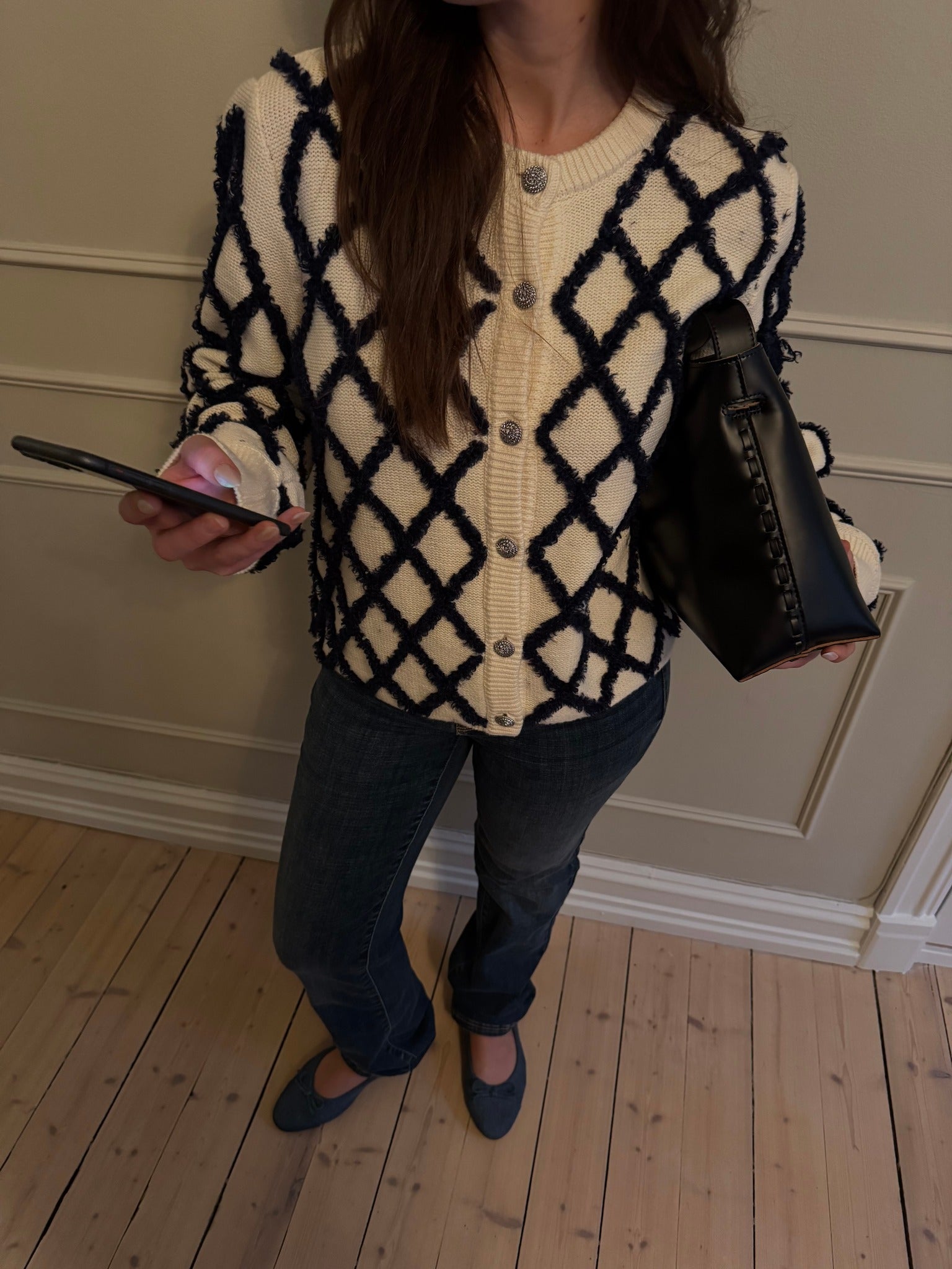YASZIGLY Knit Cardigan - Birch